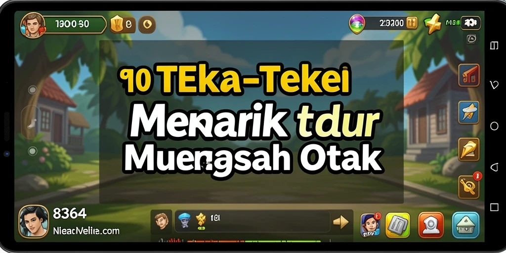 Screenshot menampilkan gameplay menarik dari Puzzle 8364.