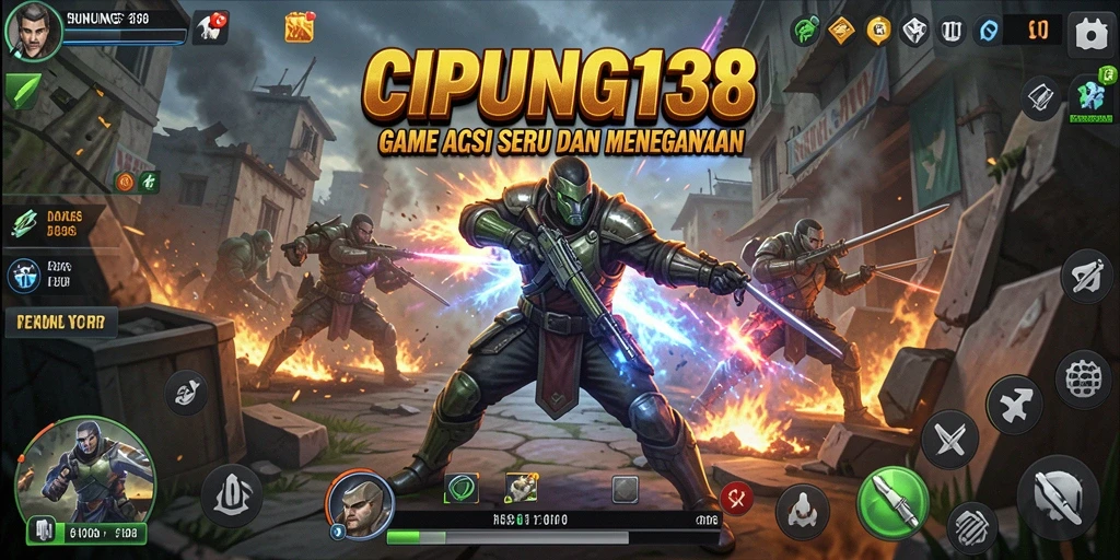 Tampilan aksi mendebarkan dari gameplay CIPUNG138 yang menarik.