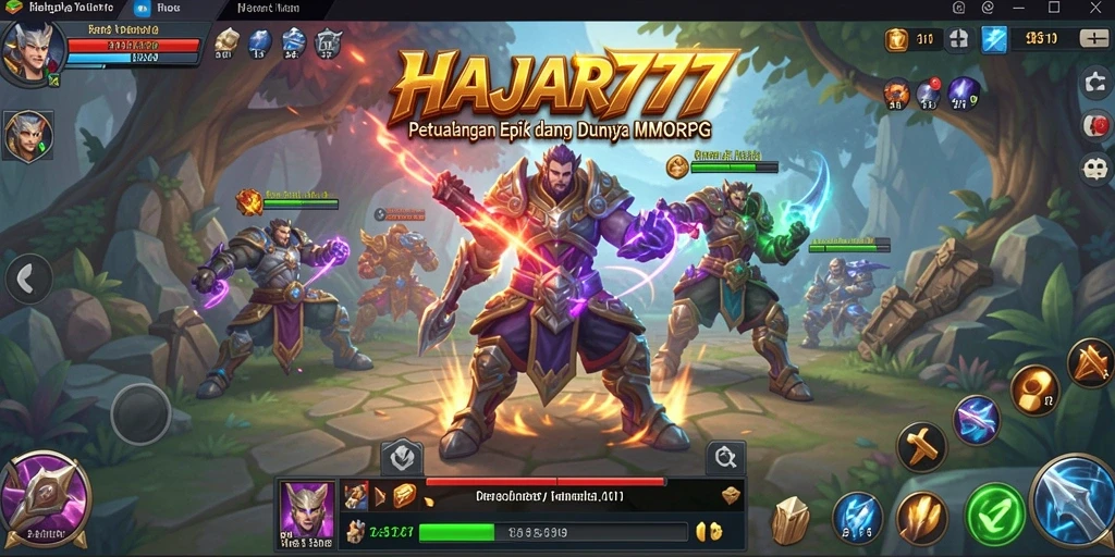Tampilan gameplay <strong>HAJAR777</strong> yang memukau dan penuh aksi.