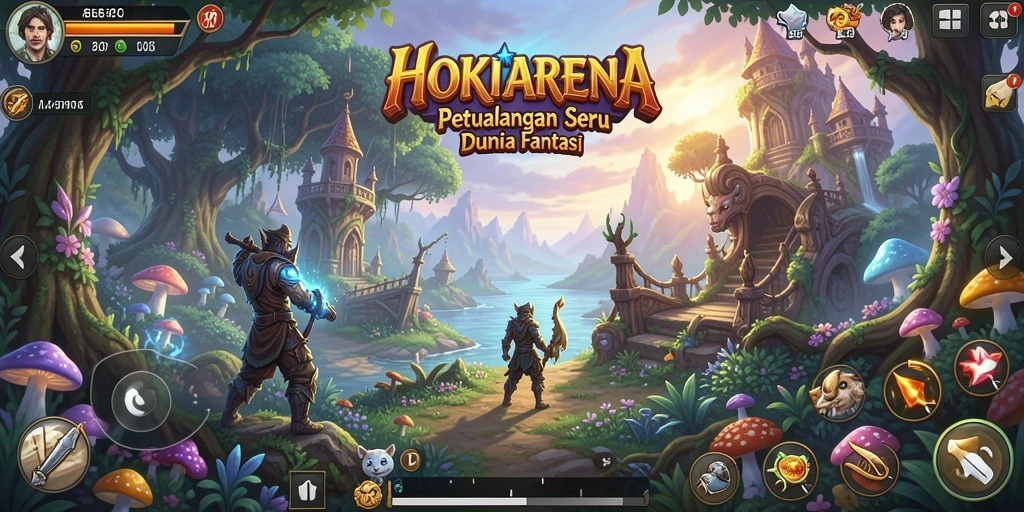 Gameplay petualangan yang seru dan menegangkan di HOKIARENA.