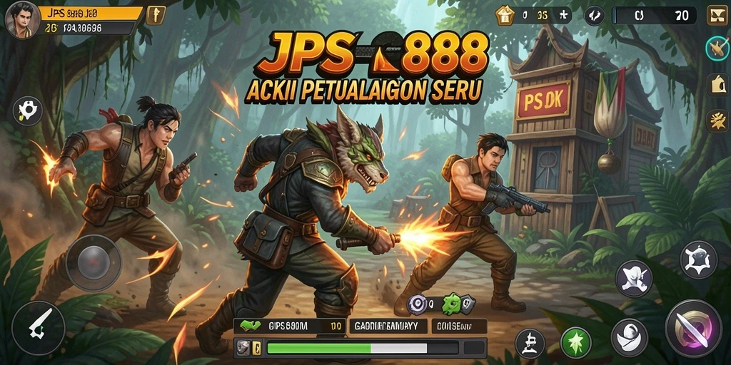 Gameplay JPS888 yang penuh aksi dan tantangan.