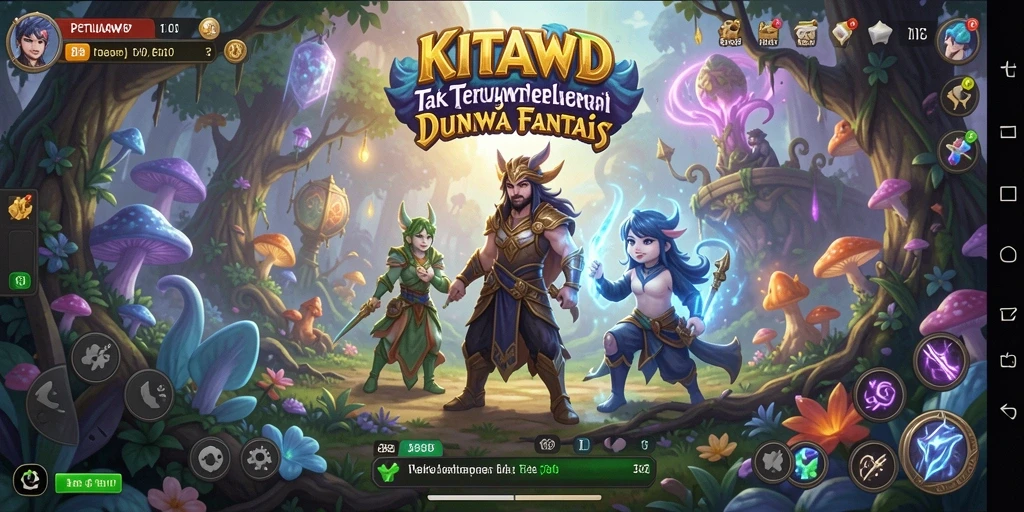 Gameplay menarik di dunia petualangan KITAWD dengan grafik menawan.