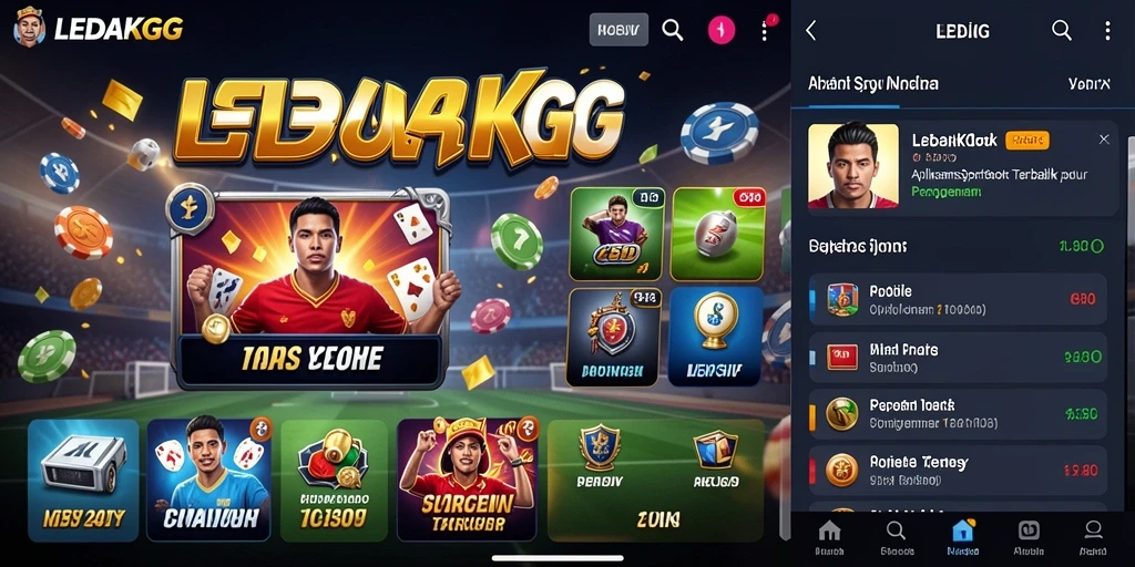 Tampilan screenshot gameplay yang menarik dari aplikasi Sportsbook.
