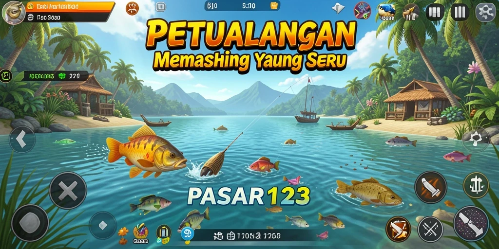 Gameplay PASAR123 dengan pengalaman memancing yang mendebarkan.