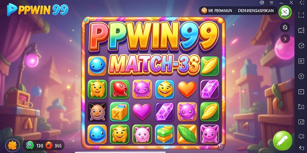 Tampilan gameplay PPWIN99 yang seru dan penuh warna.
