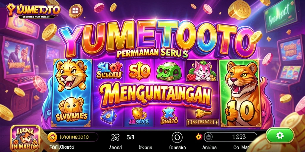 Tampilan gameplay YUMETOTO yang penuh warna dan menarik.